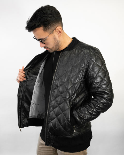 Quilted Bomber Jacket / 2020