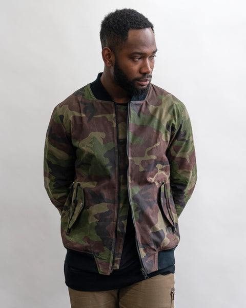 SS Bomber Jacket - Camo - Start With The Basis